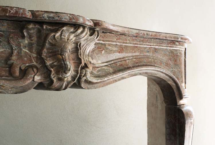 sublime marble fireplace