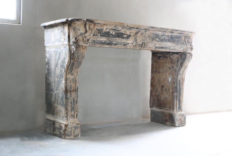 wonderful antique fireplace
