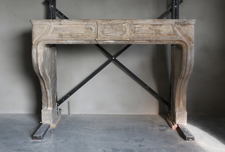 magnificent antique fireplace