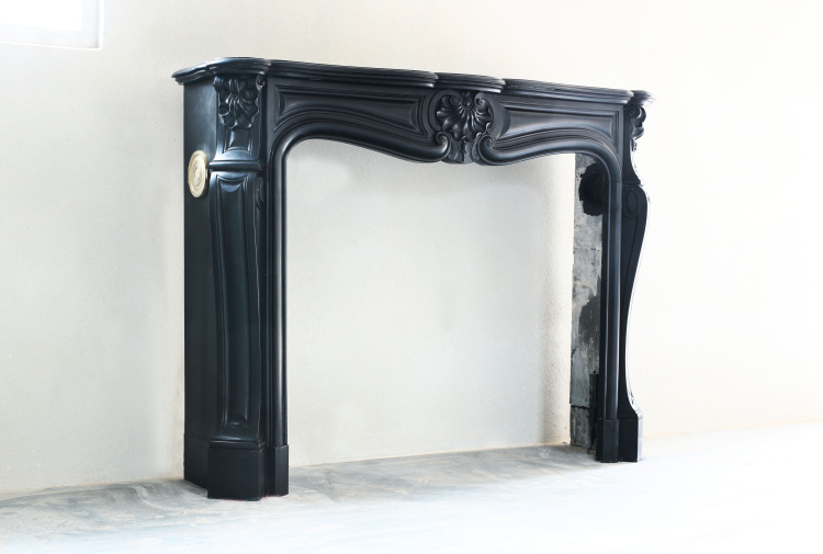 antique marble fireplace