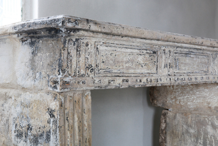 special antique fireplace