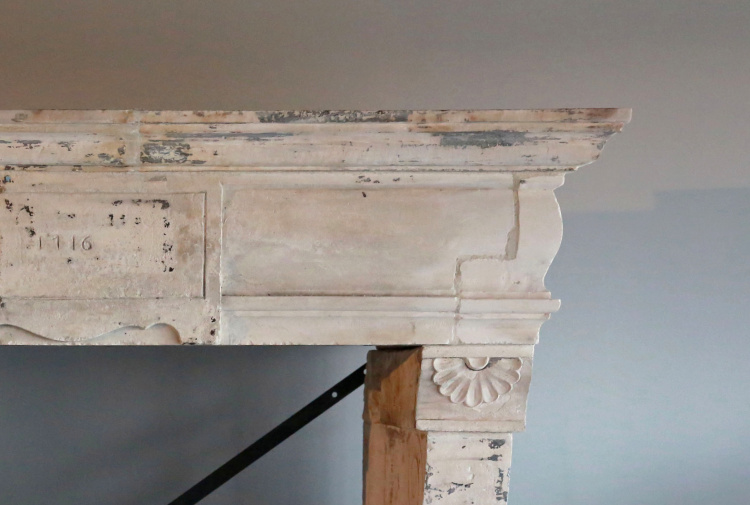 beautiful castle fireplace