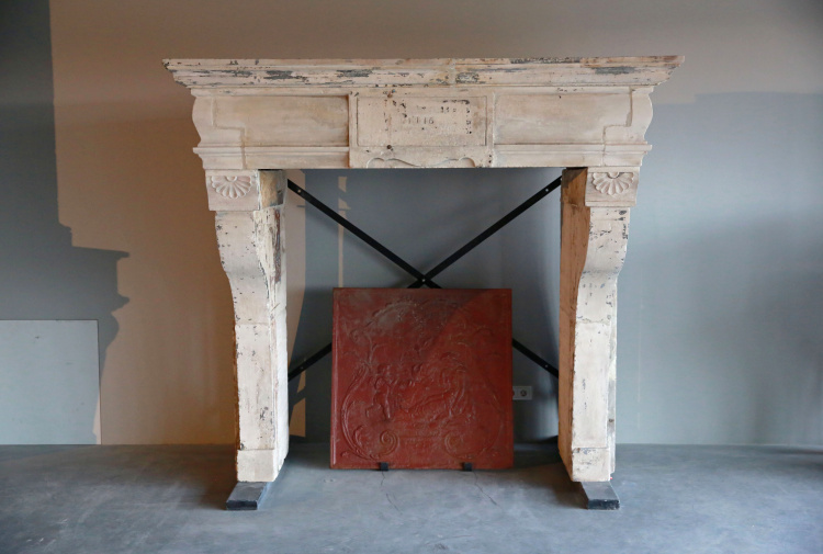 beautiful castle fireplace
