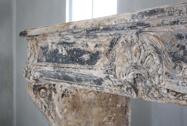 wonderful antique fireplace
