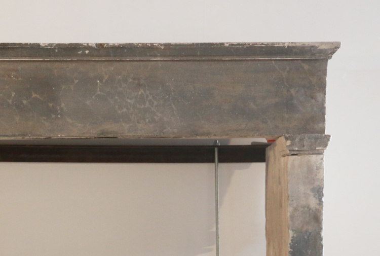 Antique french fireplace