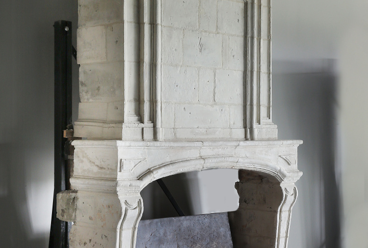 unique castle fireplace