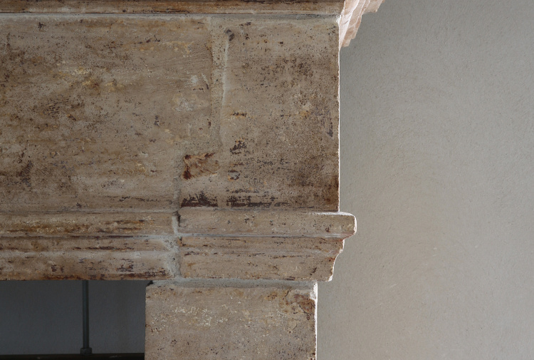 antique castle fireplace