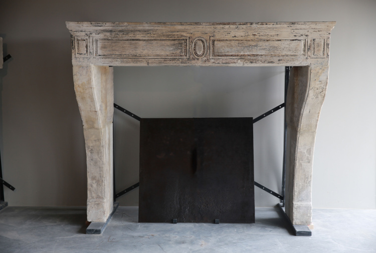 beautiful antique castle fireplace