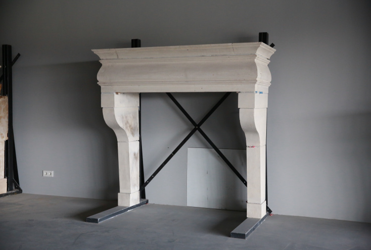 antique castle fireplace