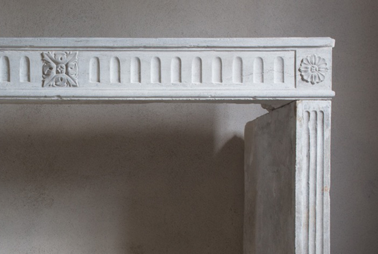 unique antique fireplace