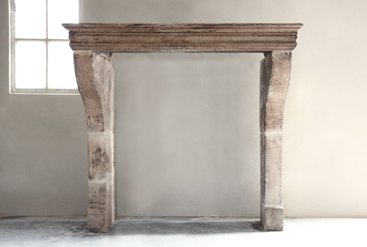 Beautiful antique fireplace