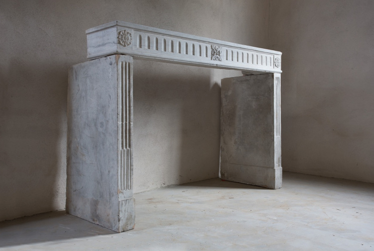 unique antique fireplace