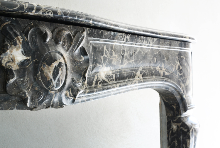 Nice marble fireplace