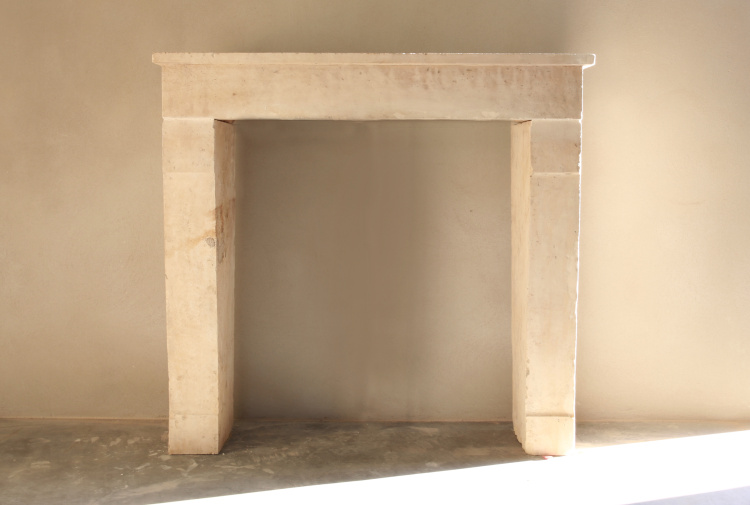 simple antique fireplace