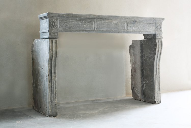 beautiful marble stone fireplace
