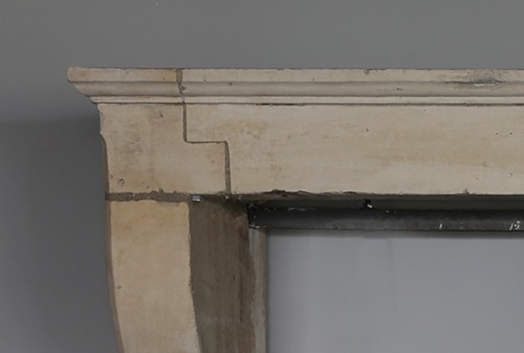 antique campagnarde fireplace