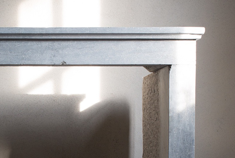 antique marble stone fireplace