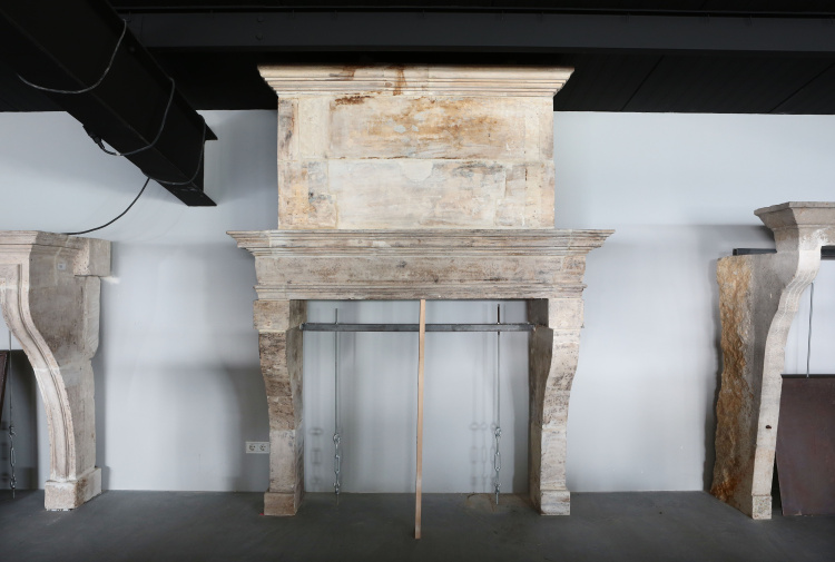 Beautiful antique fireplace