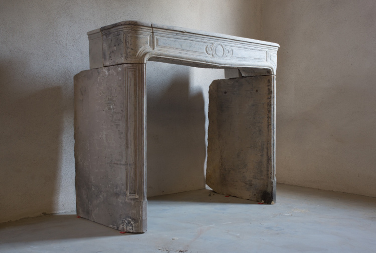 Beautiful antique fireplace
