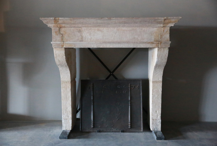 nice antique castle fireplace