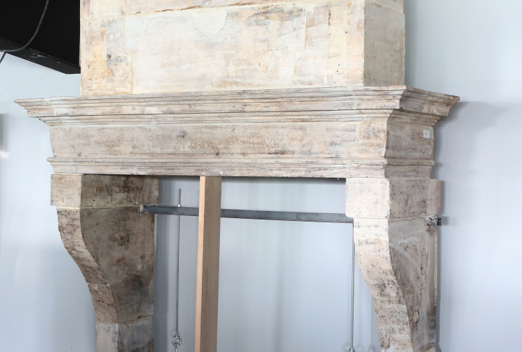 Beautiful antique fireplace