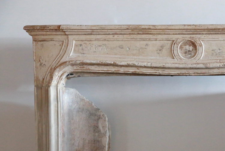 very nice antique fireplace