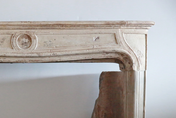 very nice antique fireplace