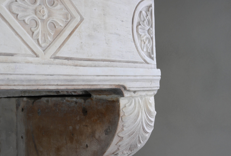 unique antique fireplace