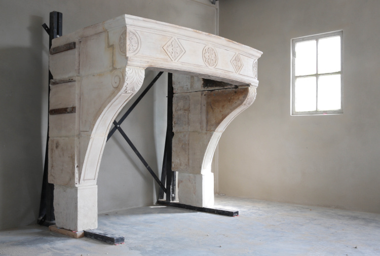 unique antique fireplace