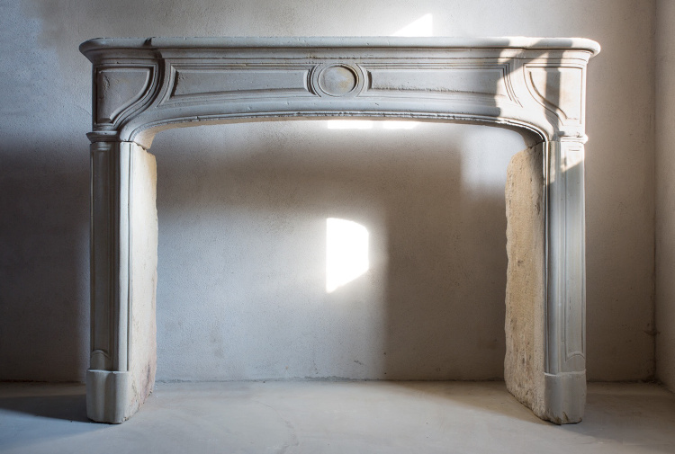 chic antique fireplace